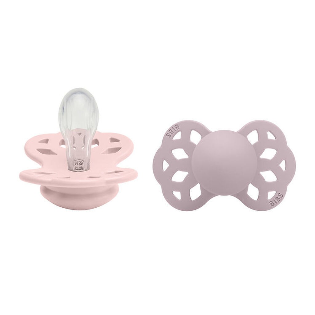 Bibs Infinity Sutter - 2-pak - Str. 1 - Symmetrisk - Blossom/Dus