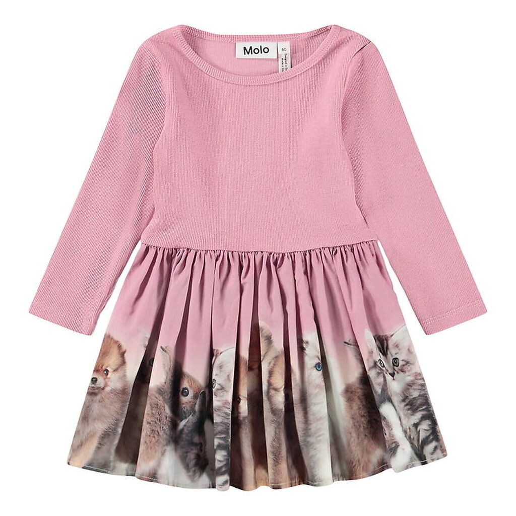 Molo Kjole - Rib - Candi - Fluffiness