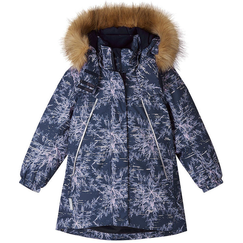 Reima Vinterjakke - Silda - Navy/Lilla