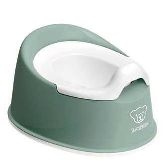 BabyBjörn Potte - Grågrøn/Hvid