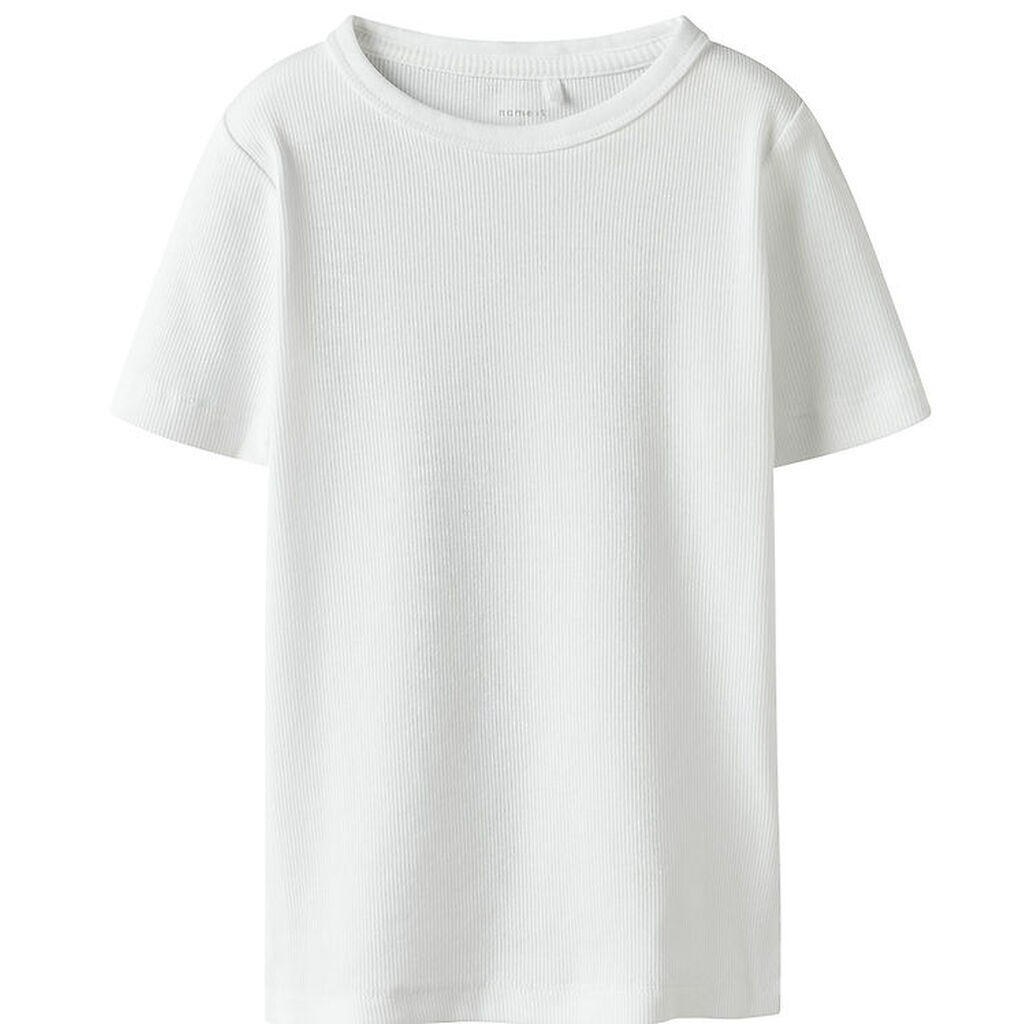 Name It T-shirt - Rib - Noos - NkfNakal - Bright White