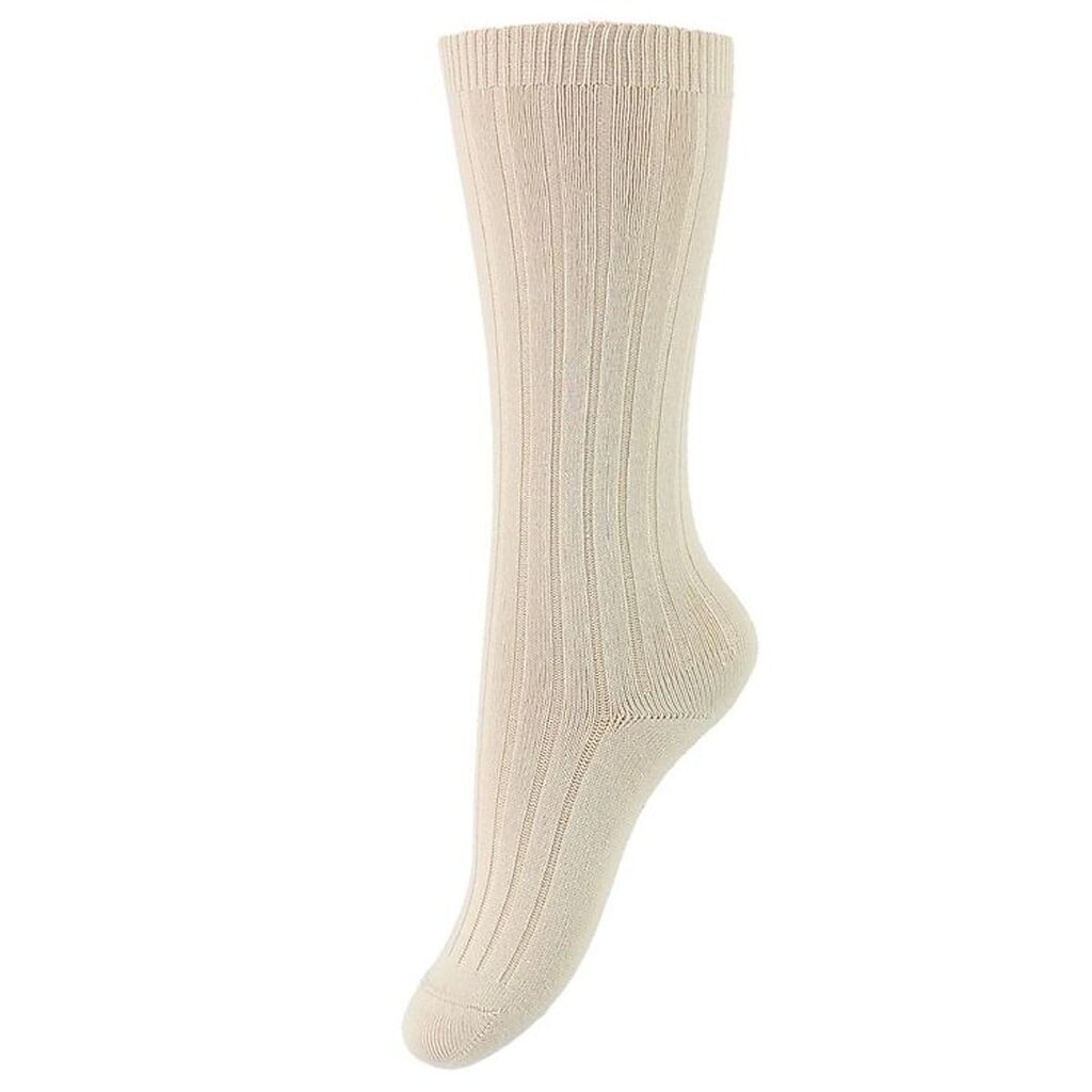 Condor Knæstrømper - Rib - Beige