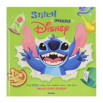 Forlaget Carlsen Bog - Stitch Invaderer Disney - Dansk