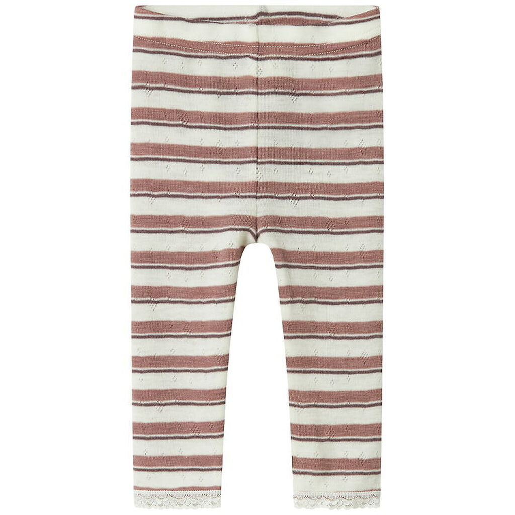 Name It leggings - Uld - Noos - NbfWang - Antler/Snow white