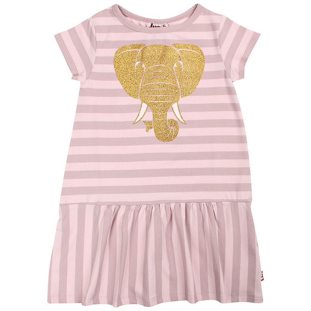 DYR-Cph Kjole - Dyrzanzi - Rose Beige Elefant Glitter