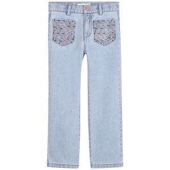 Billieblush Jeans - Double Stone m. Similisten