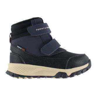 Tommy Hilfiger Vinterstøvler - Tex - Sort/Blå