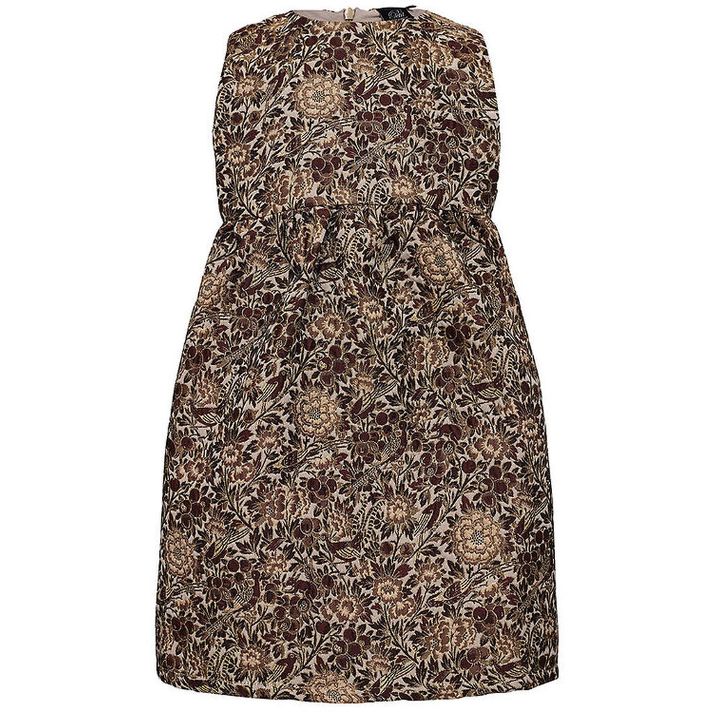 Petit by Sofie Schnoor Kjole - Brown m. Guldglimmer