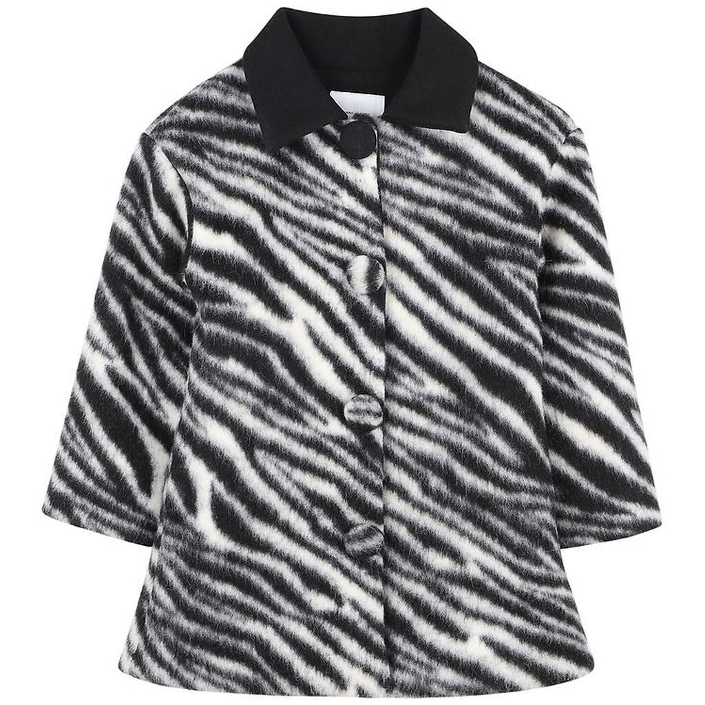 Little Marc Jacobs Frakke - Akryl/Uld - Sort/Hvid