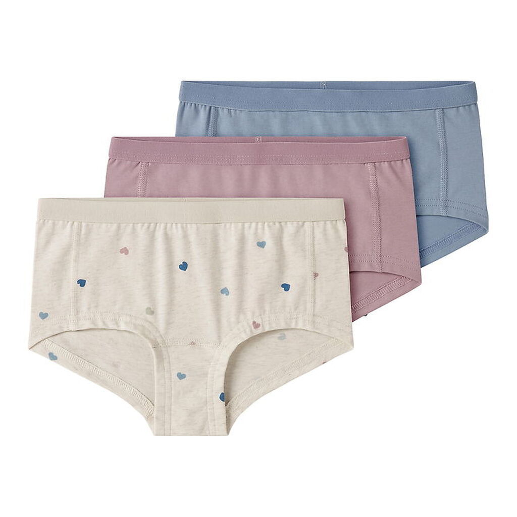 Name It Hipsters - Noos - 3-pak - NkfHipster - Peyote Melange/M