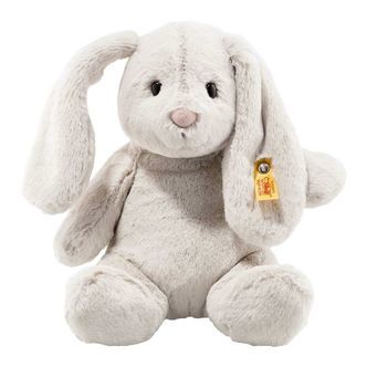 Steiff Bamse - Hoppie Rabbit - 28 cm - Light Grey