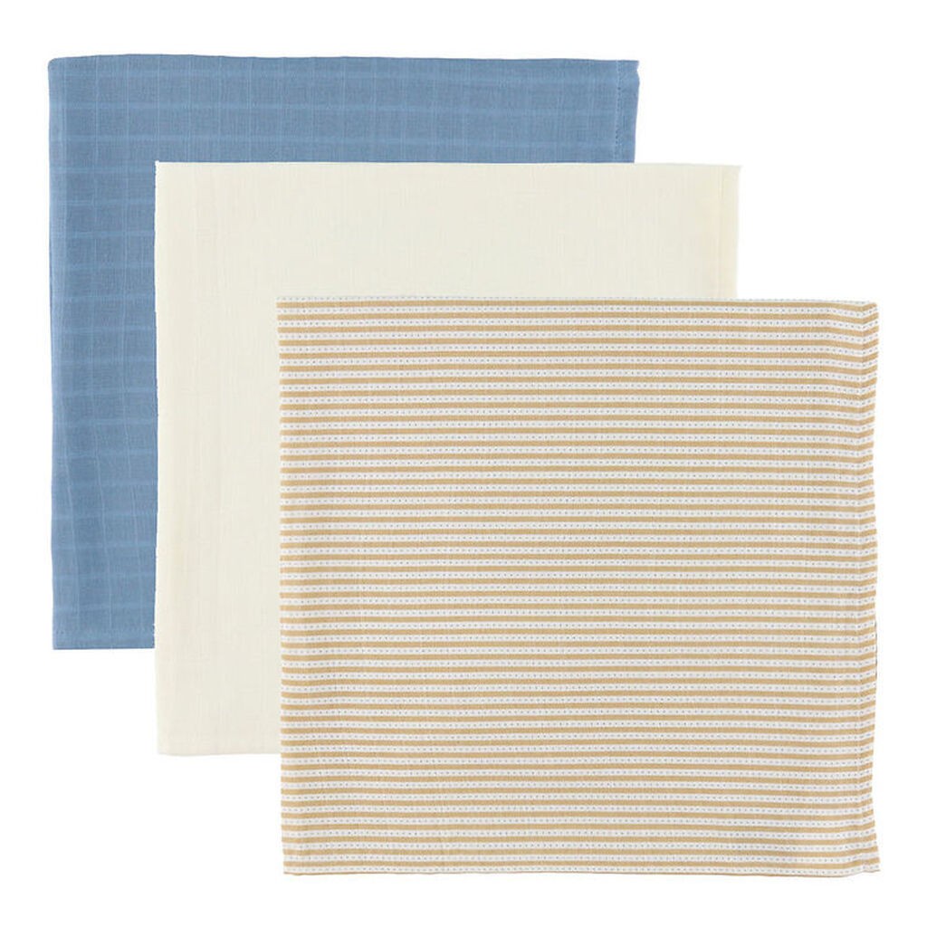 Cam Cam Stofbleer - 70x70 cm - 3-pak - Oatfield