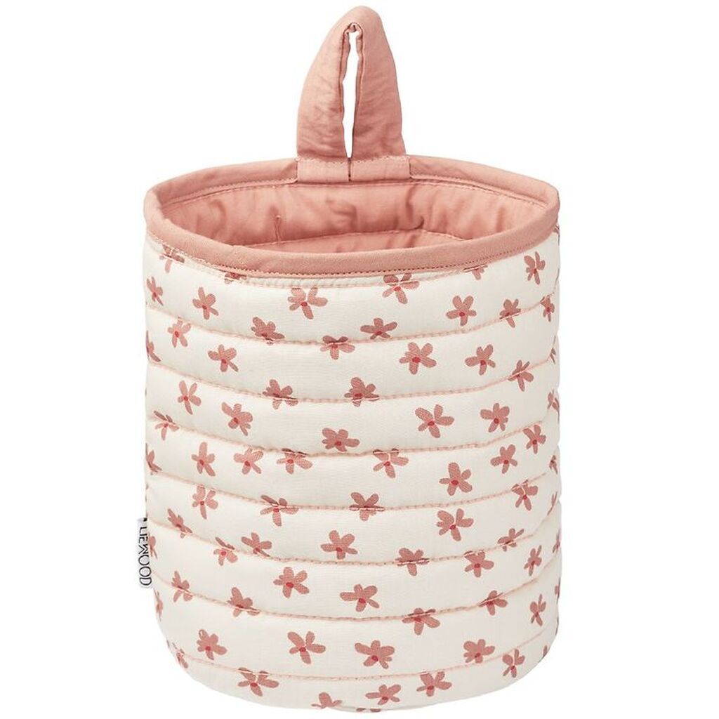 Liewood Kurv - 18x13 cm - Faye - Quilted - Floral/Sea Shell