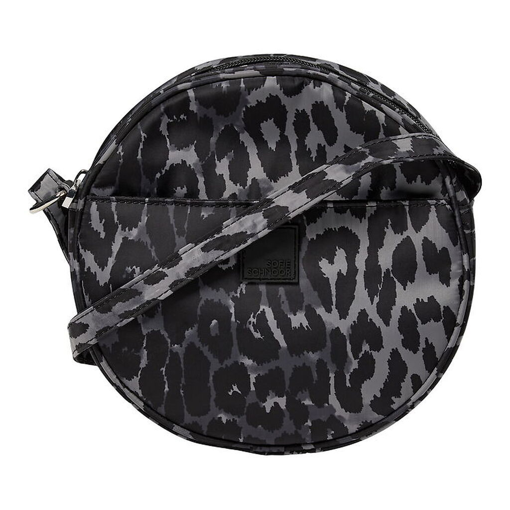 Sofie Schnoor Skuldertaske - Rebeccasy - Grey Leopard