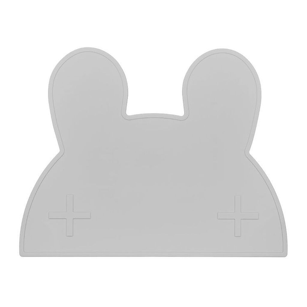 We Might Be Tiny Dækkeserviet - Kanin - Silikone - Grå