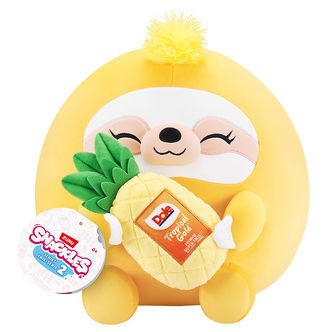 Snackles Bamse - 25 cm - Dovendyret Sandy m. Tropical Gold