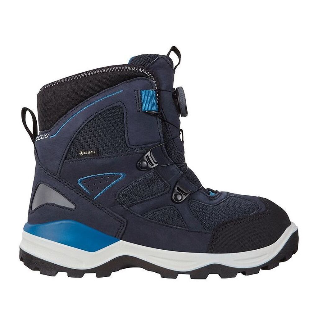 Ecco Vinterstøvler - Snow Mountain - Tex - Black/Nightsky