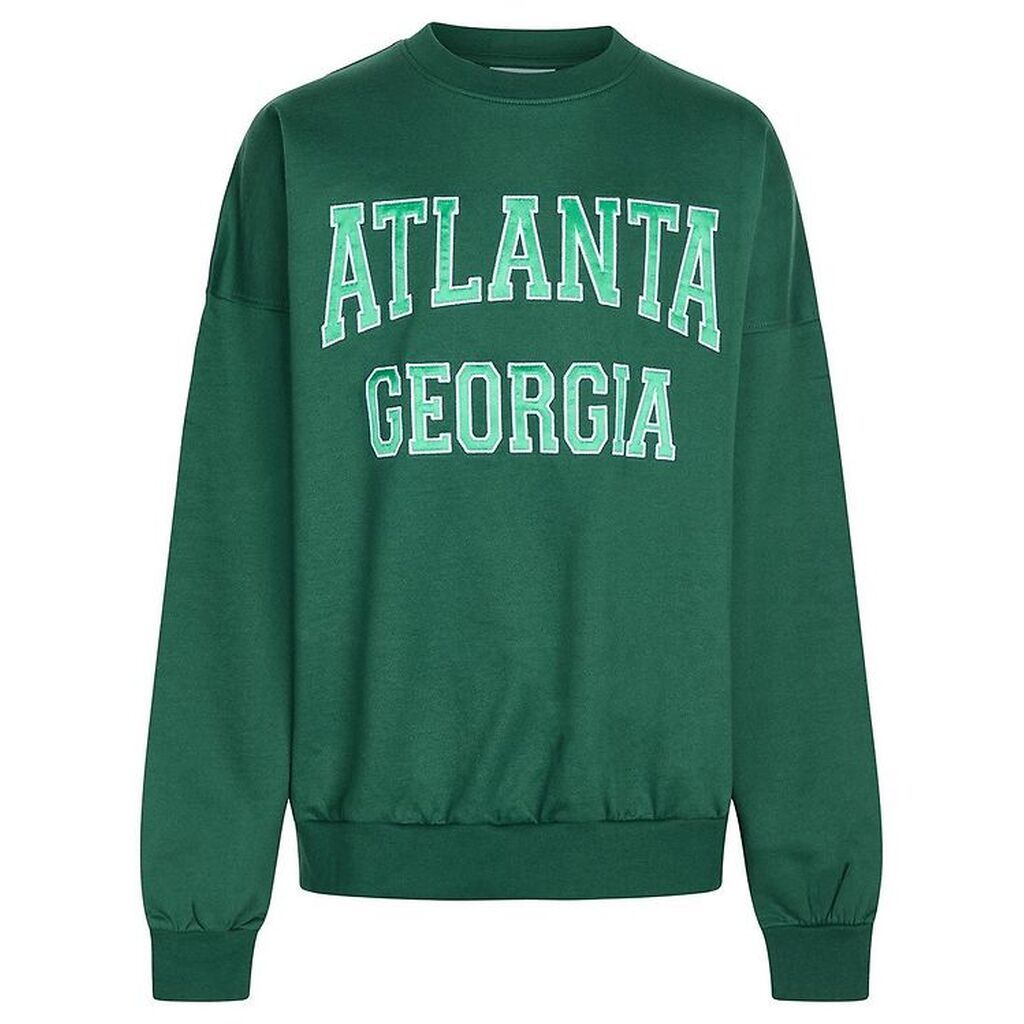 Grunt Sweatshirt - Helena Sweat - Grøn