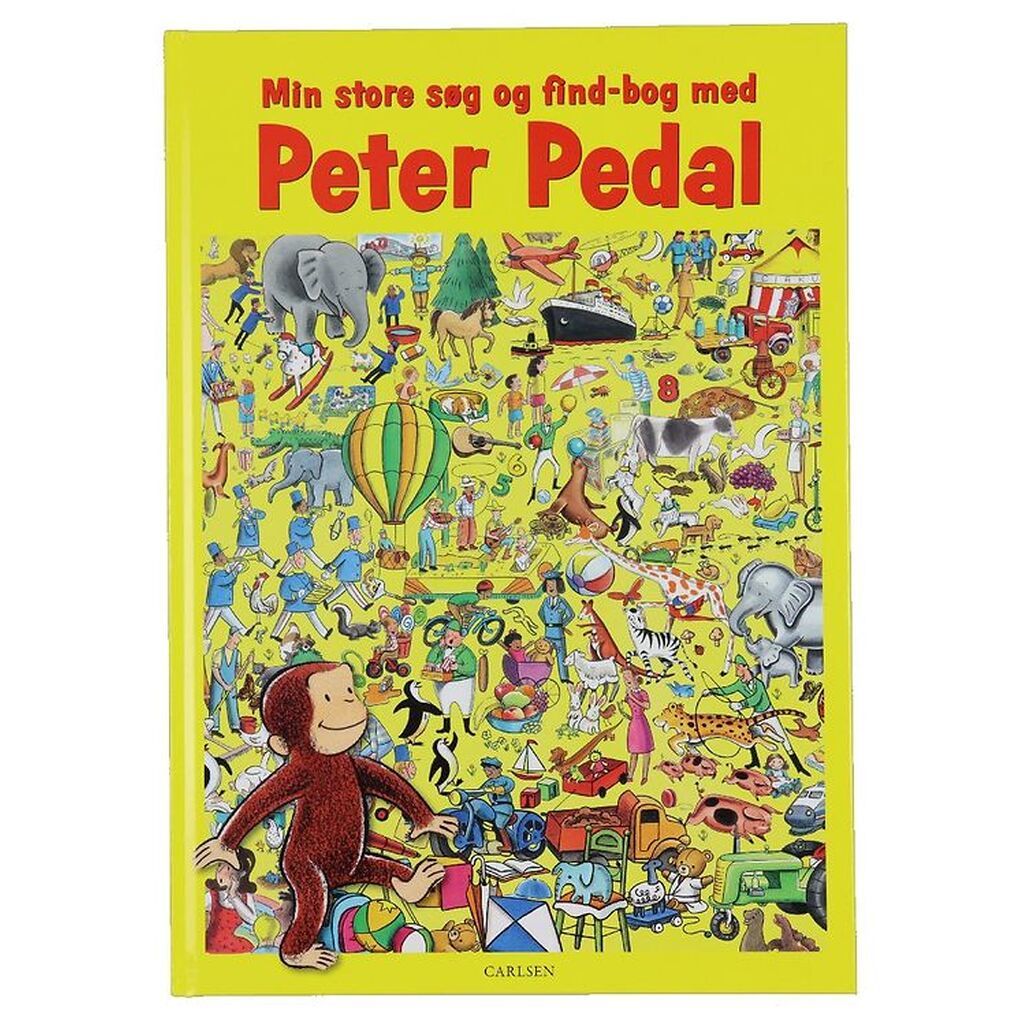 Forlaget Carlsen Bog - Min store søg og find-bog med Peter Pedal