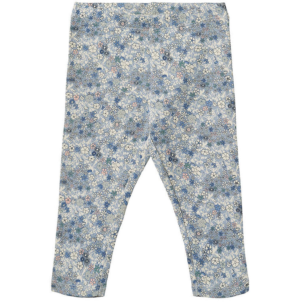 Wheat Leggings - Jules - Blue Summer Flowers