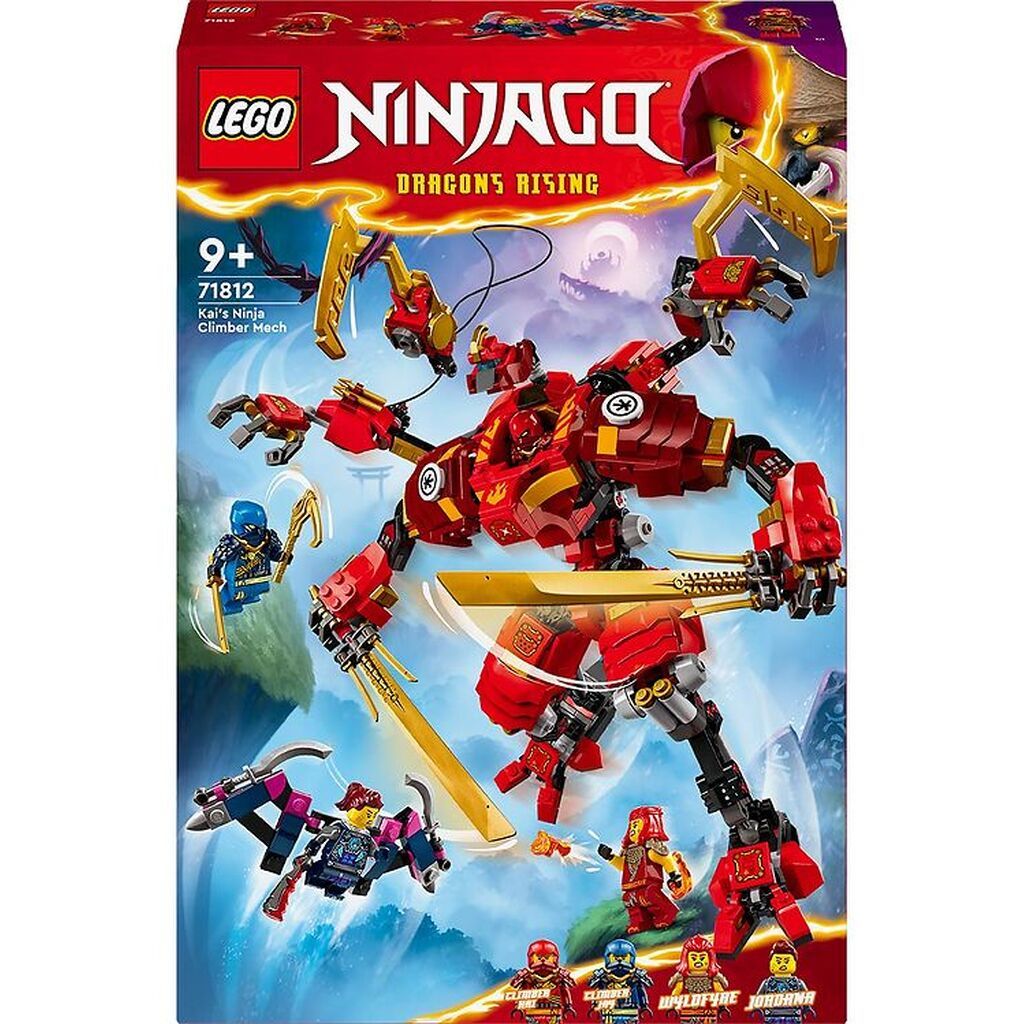 LEGOÂ® Ninjago - Kais Ninja-Klatrerobot 71812 - 623 Dele