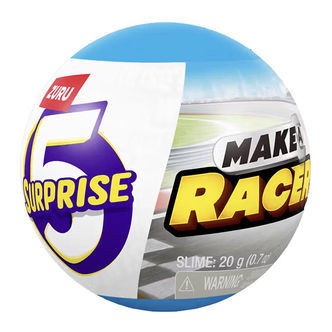 5 Surprise Kugle m. Overraskelse - Make-A-Racer