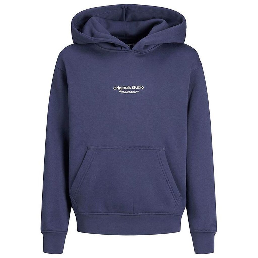 Jack & Jones Hættetrøje - JorVesterbro - Nightshadow Blue/LOOSE