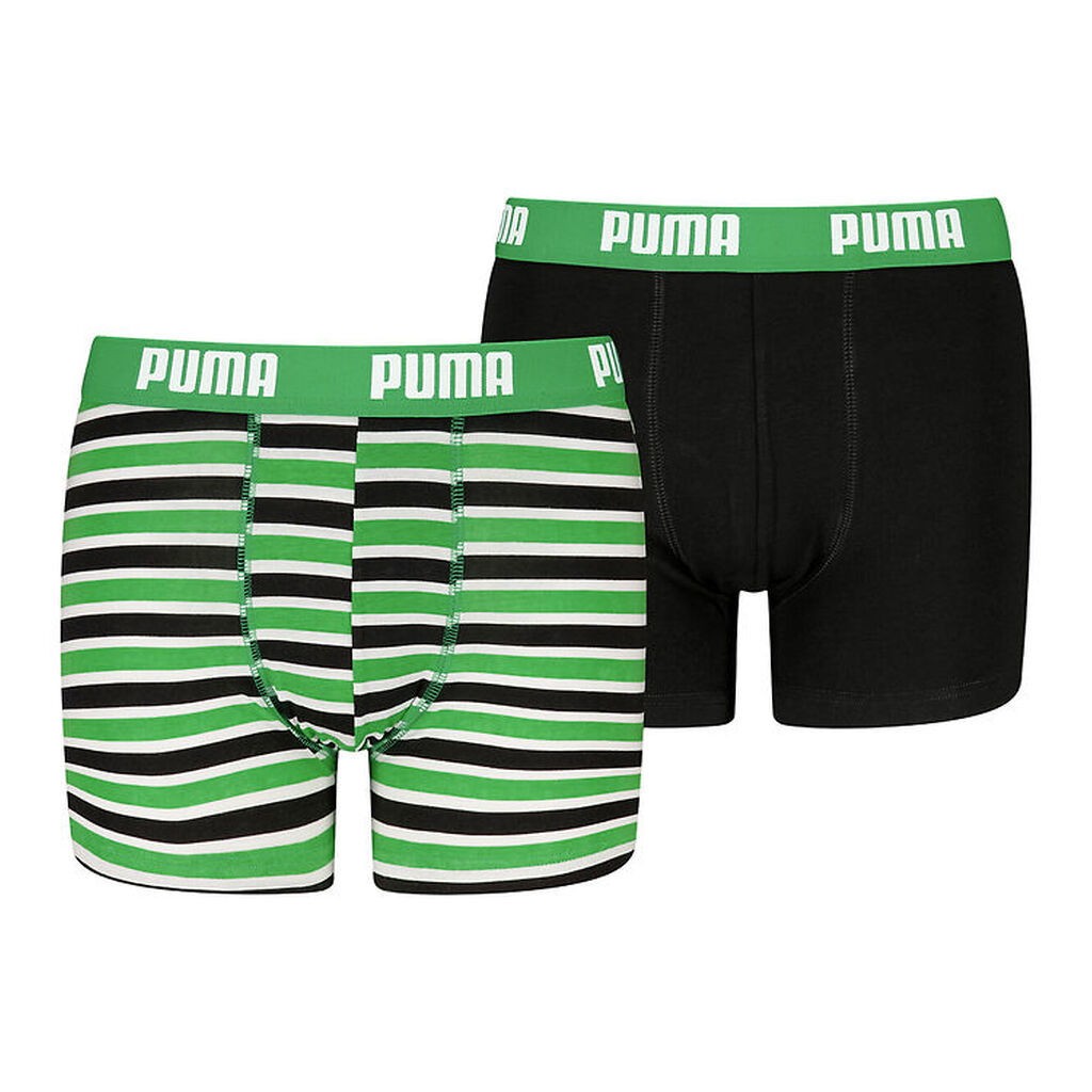 Puma Boxershorts - Everyday - 2-pak - Grøn/Sort