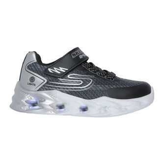 Skechers Sko m. Lys - Vortex 2.0 - Quantroid - Sort/Grå