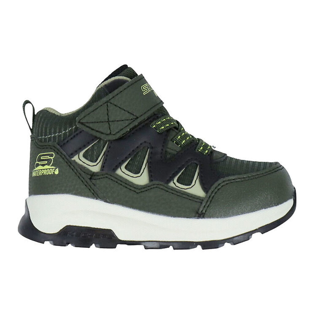 Skechers Støvler - Storm Blazer - Tex - Drizzle Squad - Olive/Bl