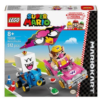LEGOÂ® Super Mario - Mario Kart Wario Og King Boo 72038 - 512 Del