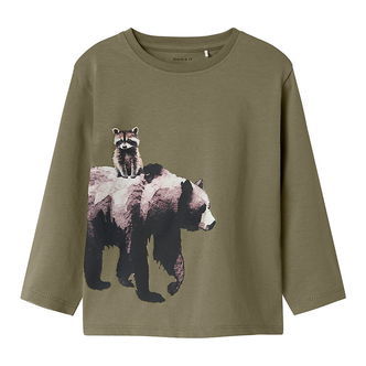 Name It Bluse - NmmOris - Mermaid m. Dyr