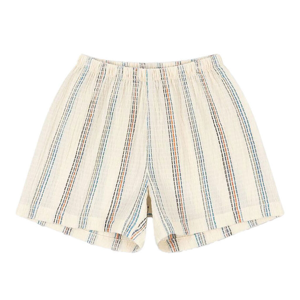 Konges Sløjd Shorts - Vincent - Antique White m. Striber