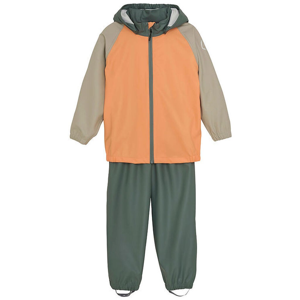 Color Kids Regntøj - PU - Balsam Green