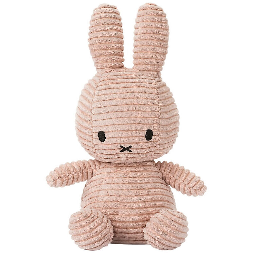 Bon Ton Toys Bamse - 23 cm - Miffy ECO Corduroy - Misty Rose