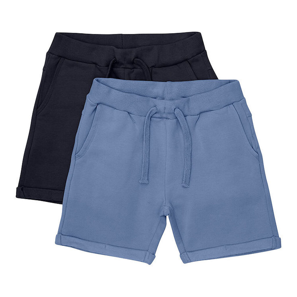 Minymo Sweatshorts - 2-pak - Infinity