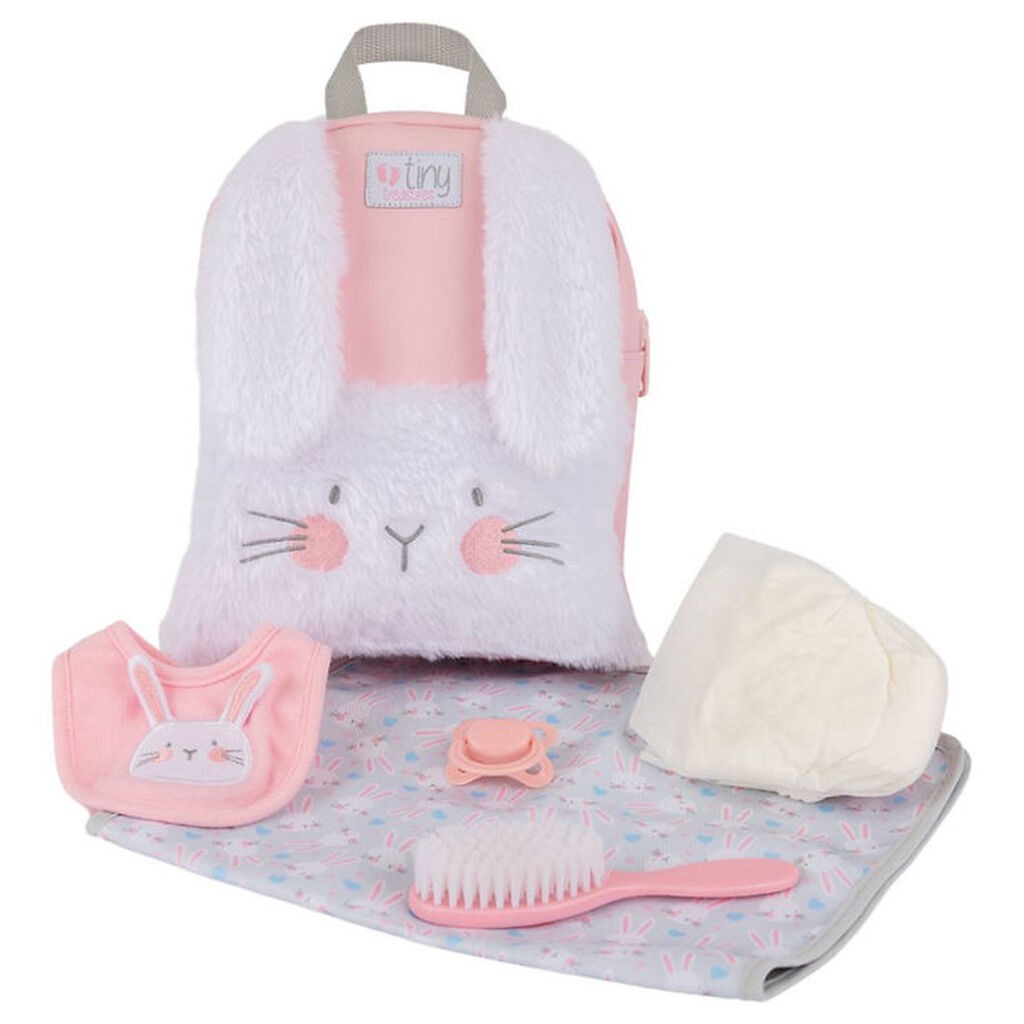 Tiny Treasures Dukkepusletaske - Bunny