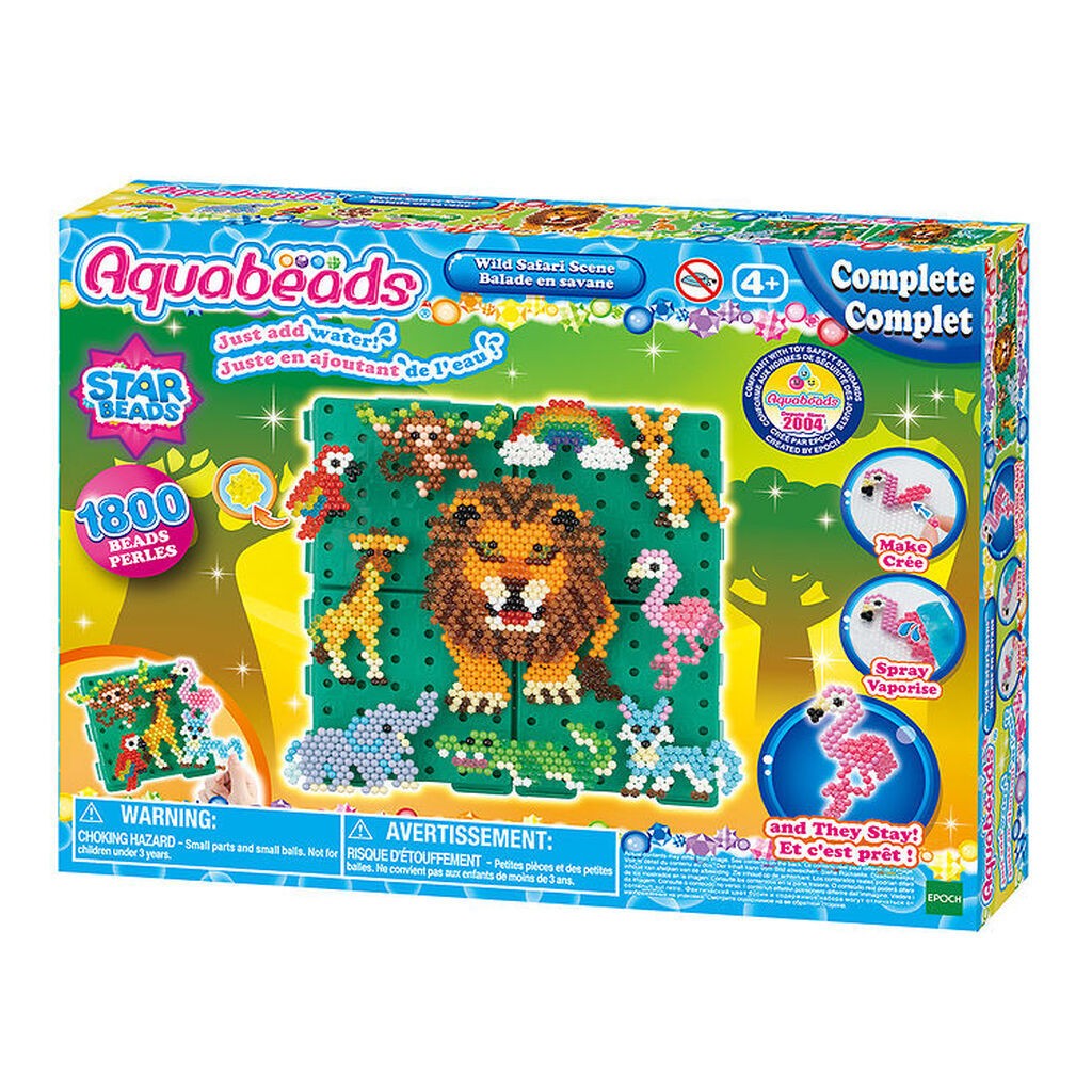 Aquabeads Perlesæt - Wild Safari Scene