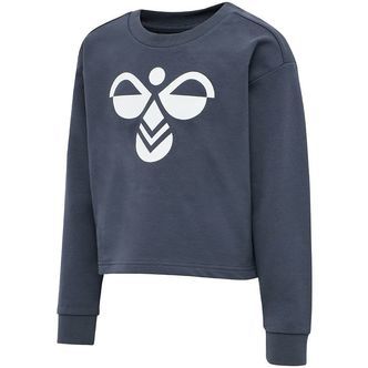 Hummel Sweatshirt - Cropped - hmlCinco - Grå