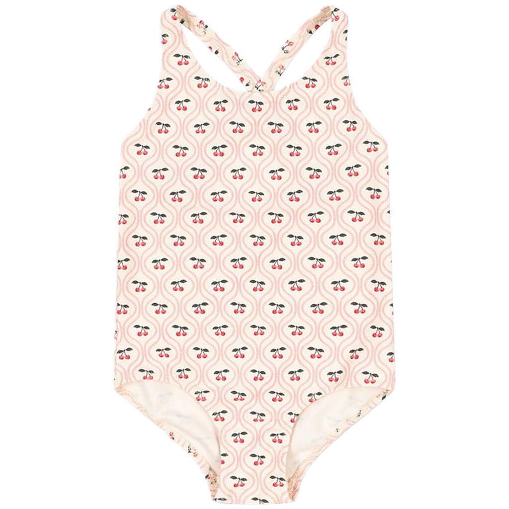 Konges Sløjd Badedragt - Merle - Cherry Pink Motif