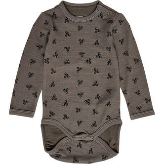 Hummel Body L/Æ - Uld - HmlBambo - Major Brown