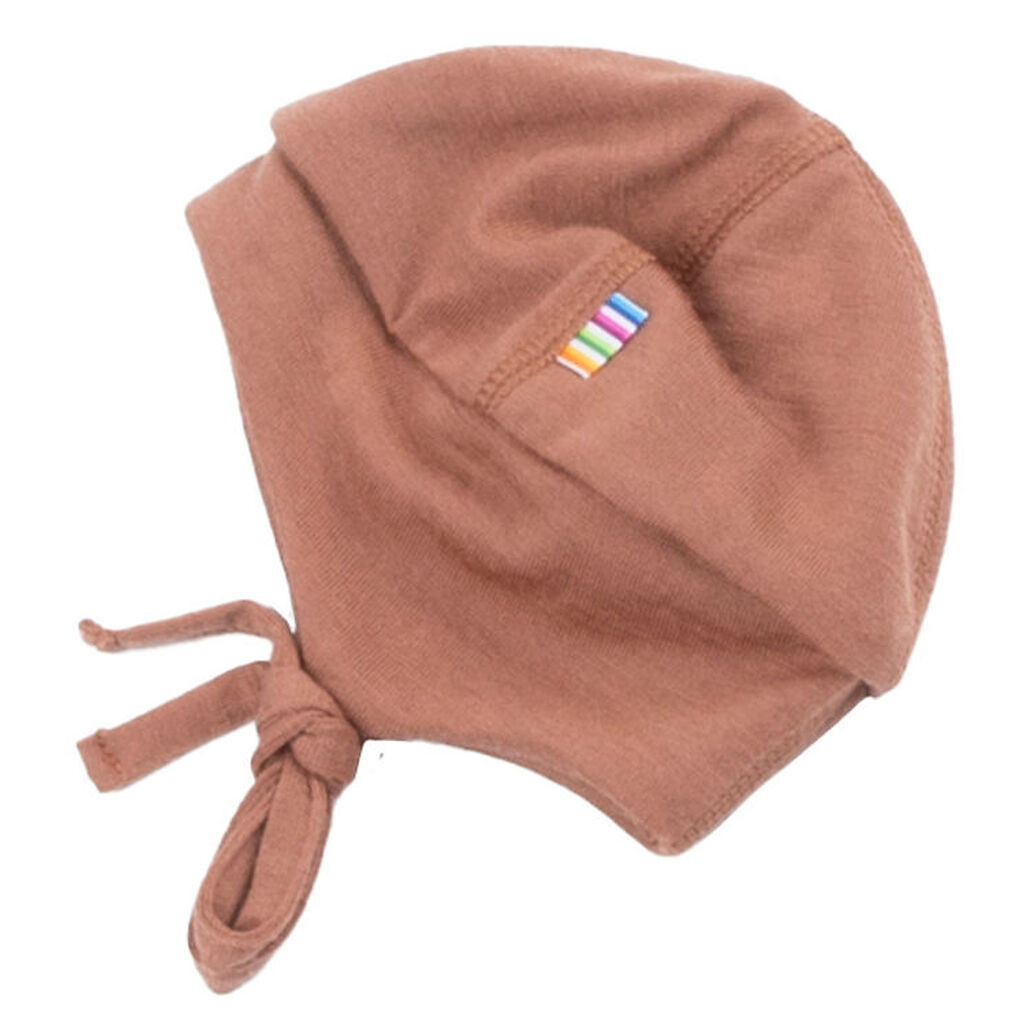 Joha Babyhjelm - Uld - 2-lags - Rødbrun