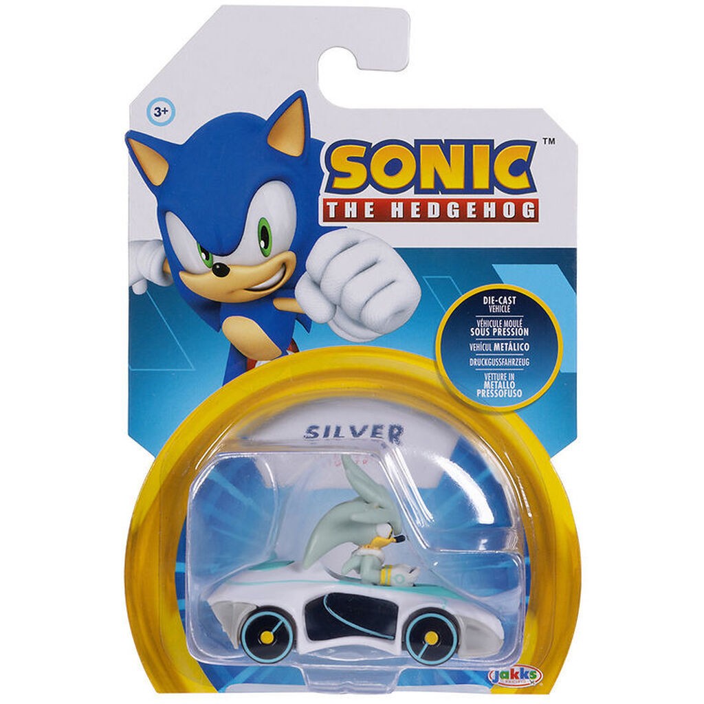 Sonic Bil - 1:64 - Silver