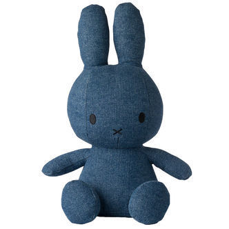 Bon Ton Toys Bamse - 33 cm - Miffy Sitting - Mid Wash Denim