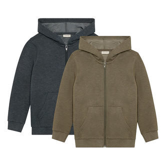 Minymo Cardigans m. Hætte - 2-pak - Vetiver