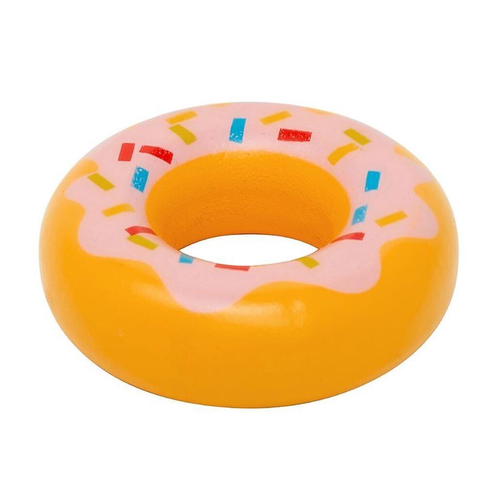 MaMaMeMo Legemad - Træ - Donut m. Pink Glasur
