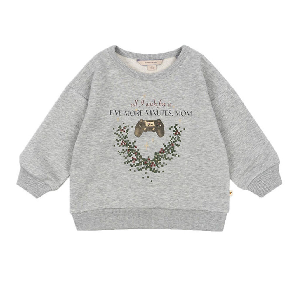 Konges Sløjd Sweatshirt - Lou - Grey Melange