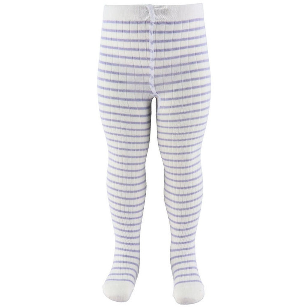 MP strømpebukser - Rib - Bambus - Kallie - Lavender Sky