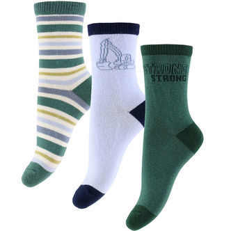 Name It Strømper - NmmSirius - 3-pak - Bistro Green