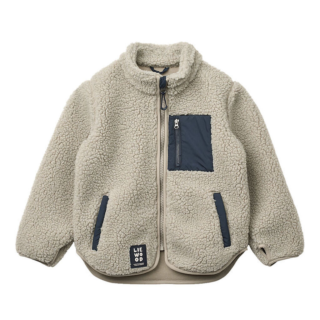 Liewood Fleecejakke - Nolan - Mist